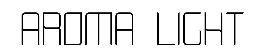 AROMA Light Font Download Free